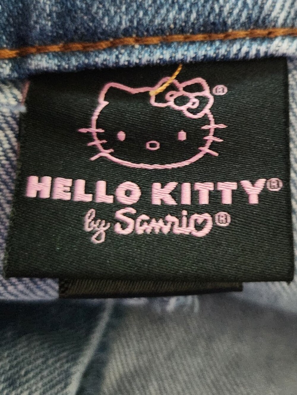 Hello Kitty Denim Ruffle Mini Skirt - Picture 6 of 6